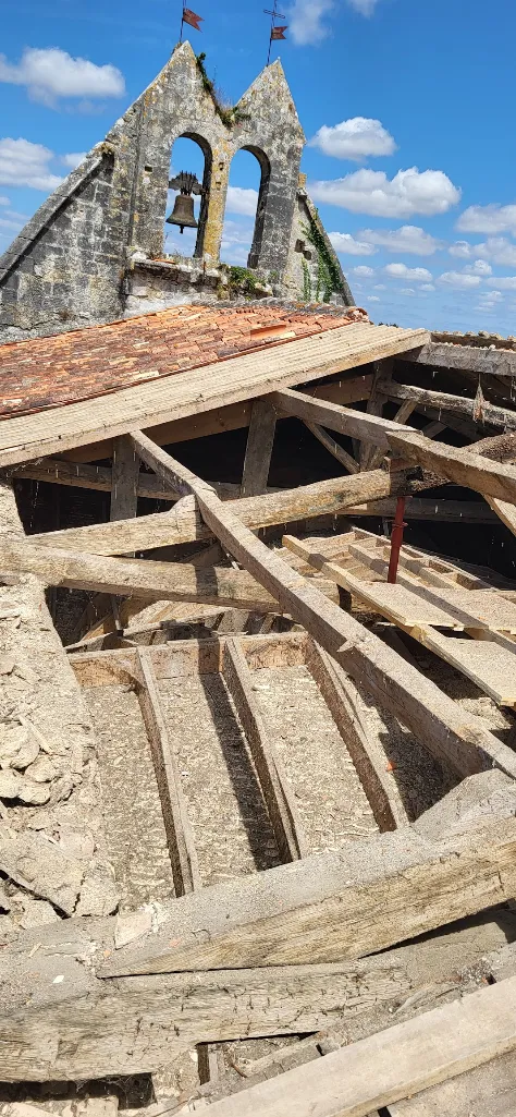 The expertise in traditional carpentry work in New Aquitaine